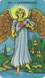 Temperance Tarot Card Meanings by Avia of Tarot Teachings