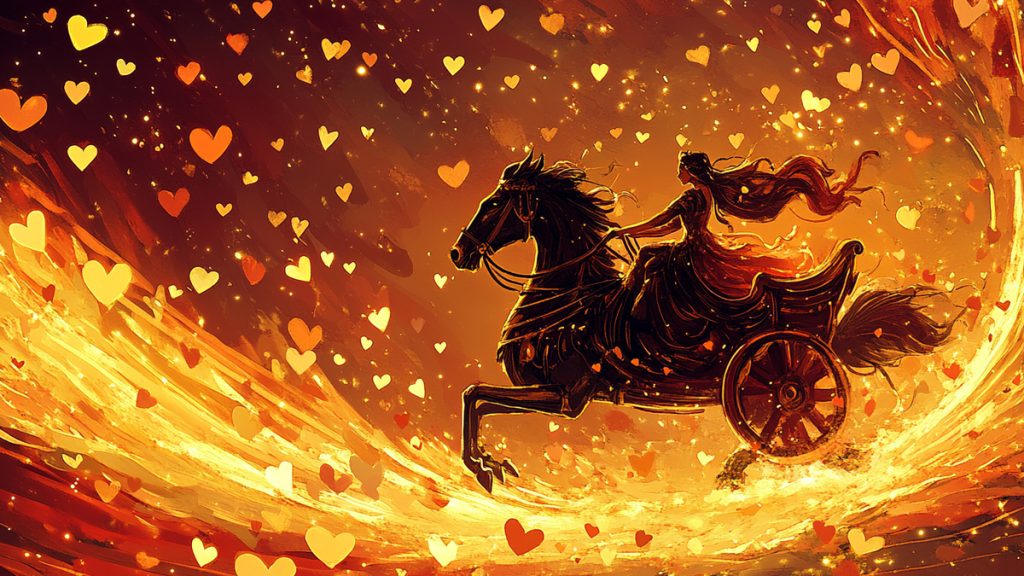 Meaning of the Chariot Tarot Card in Love Readings