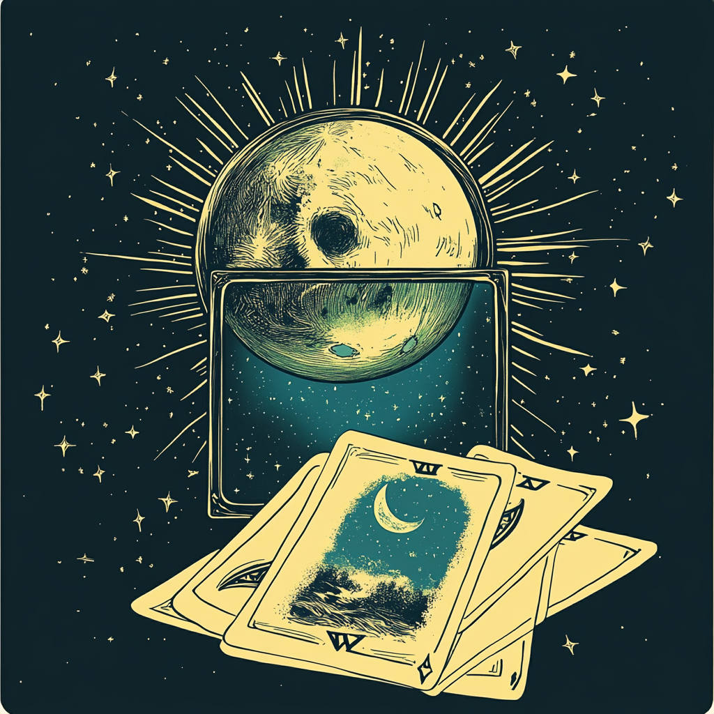 Using Tarot for Each Moon Phase