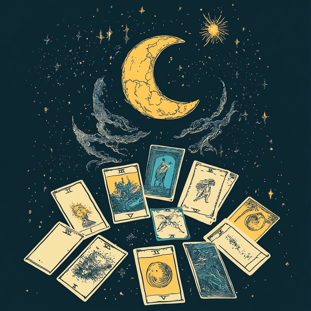 Using Tarot for Each Moon Phase