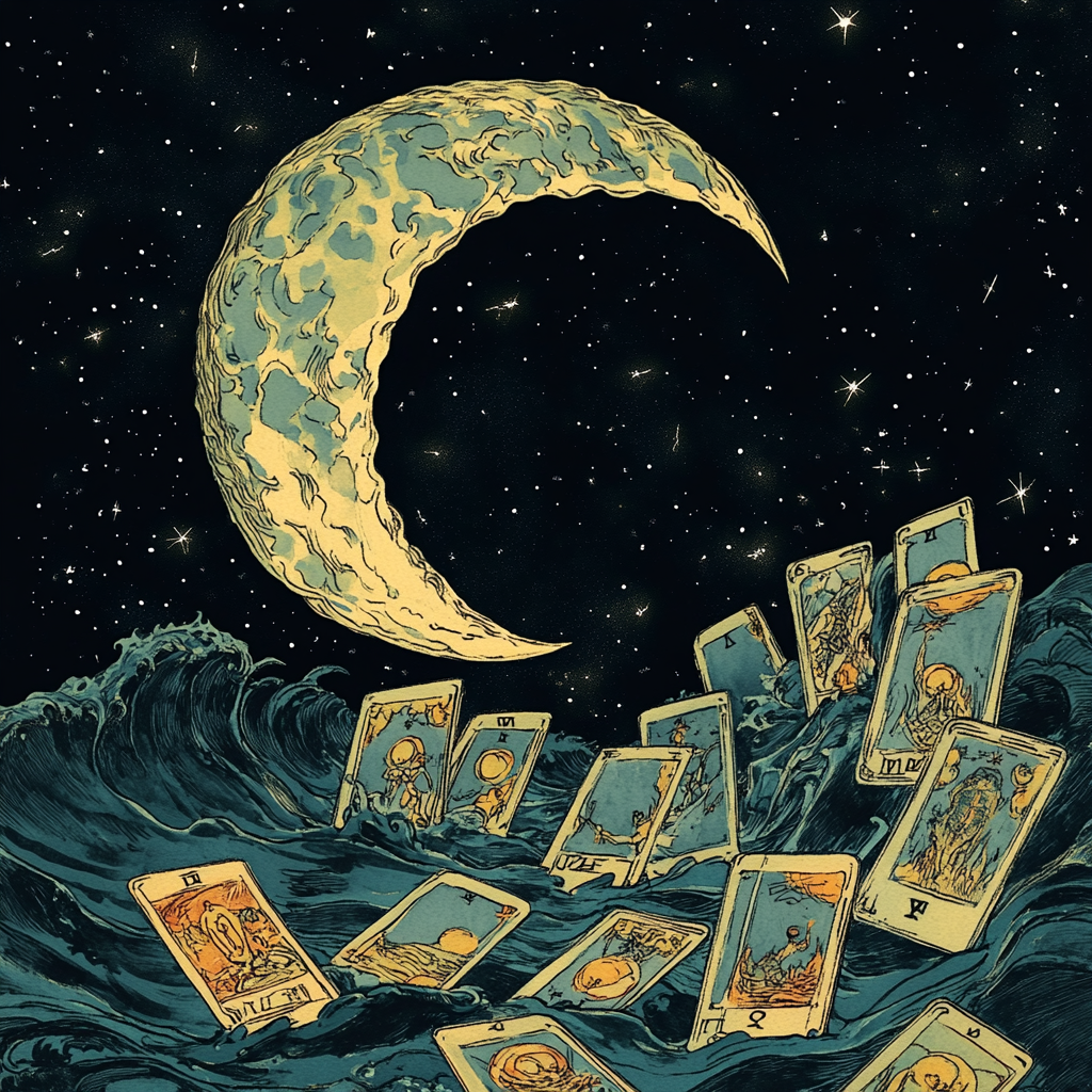 Using Tarot for Each Moon Phase