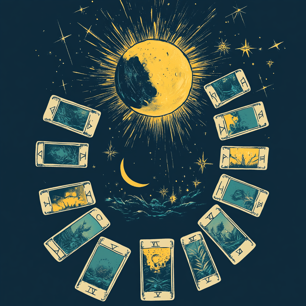 Using Tarot for Each Moon Phase