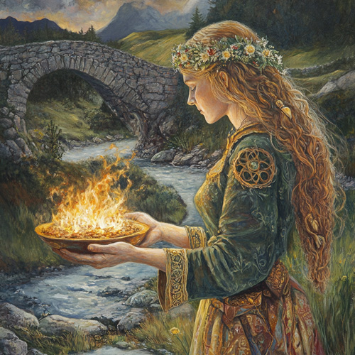 Celtic archetypes and tarot - Brigid