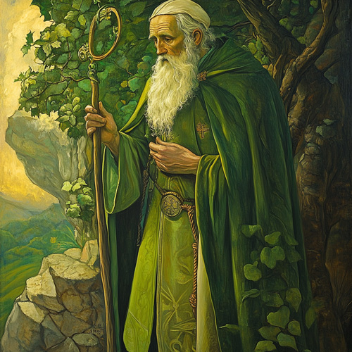 Celtic archetypes and tarot - St. Patrick